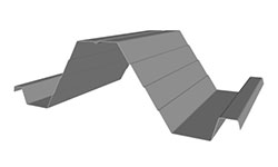 Self-Supporting Curved Roof Perfil250