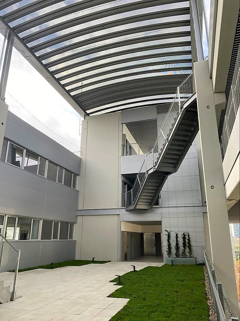 Cubierta Autoportante perforada de Apimet Soluciones perforadas